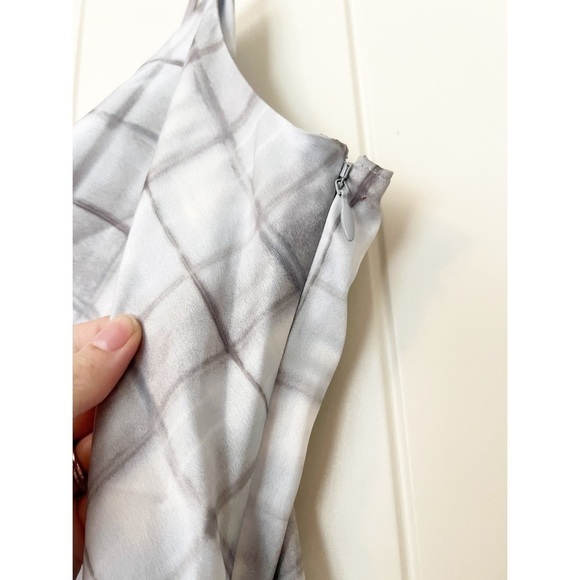 Vince Plaid Cowl Neck Slip Dress - Picture 5 of 10